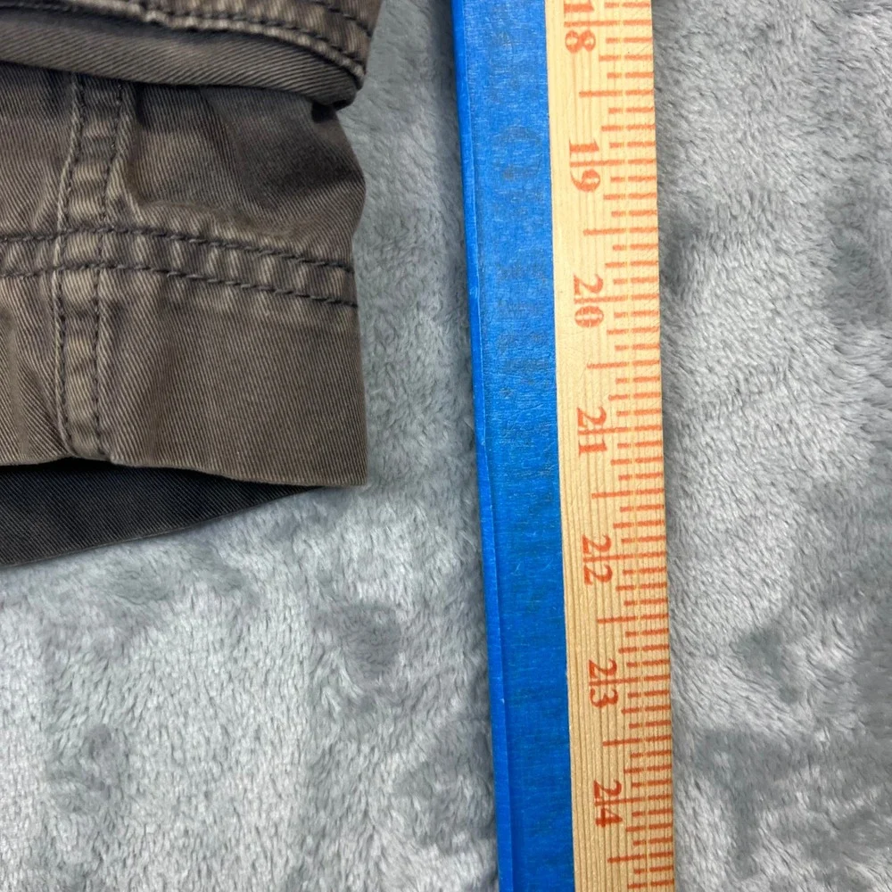 The North Face Cargo Shorts Mens 36 Gray Good Sun Faded AU7V Cotton Utility